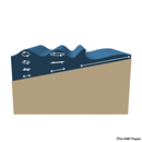 Properties of a tsunami wave at sea.